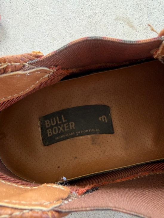 Bull Boxer Brown Leather Ankle Chelsea Boots Men’s Size 9 main image 12